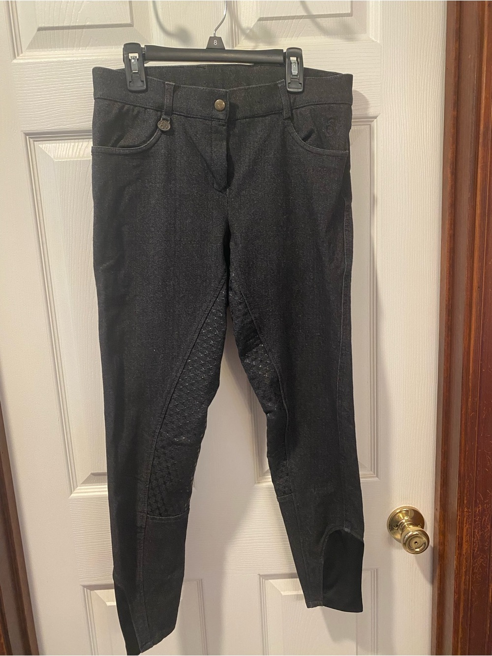 Ovation faux Denim full seat riding breeches